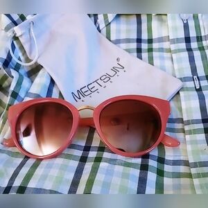 Sunglasses By Meetsun Eyewear Coral Pink New